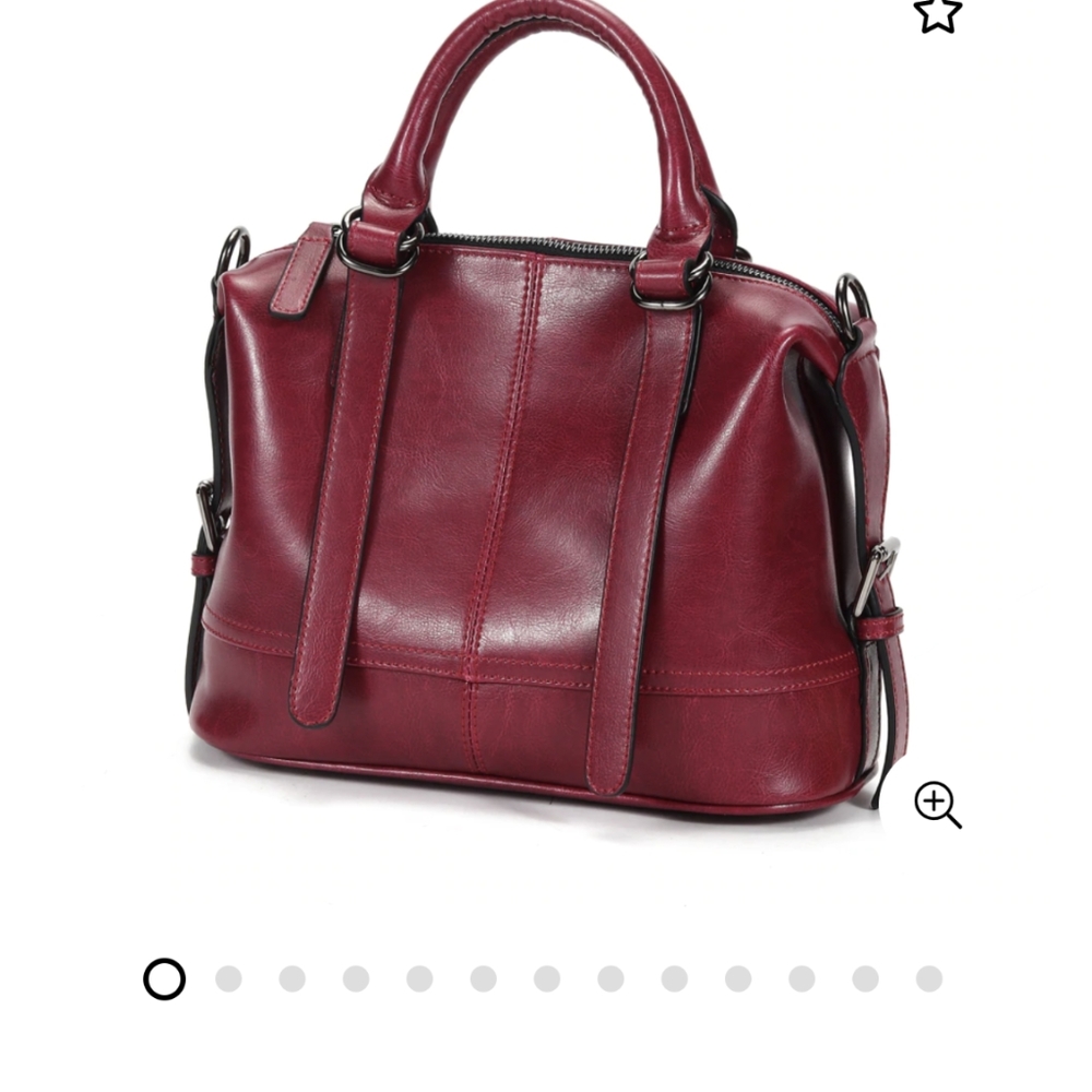 Mdbm Lourdes handbag burgundy